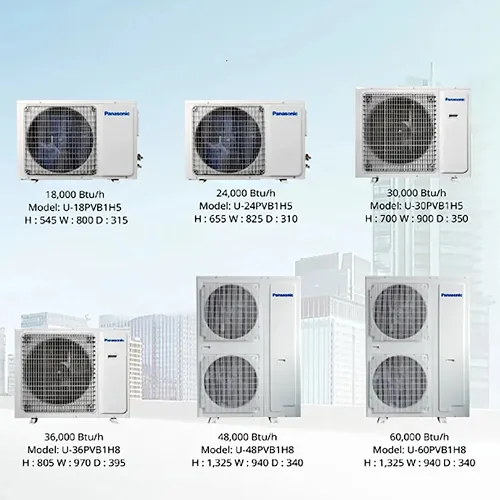 Máy lạnh giấu toàn nối ống gió Panasonic