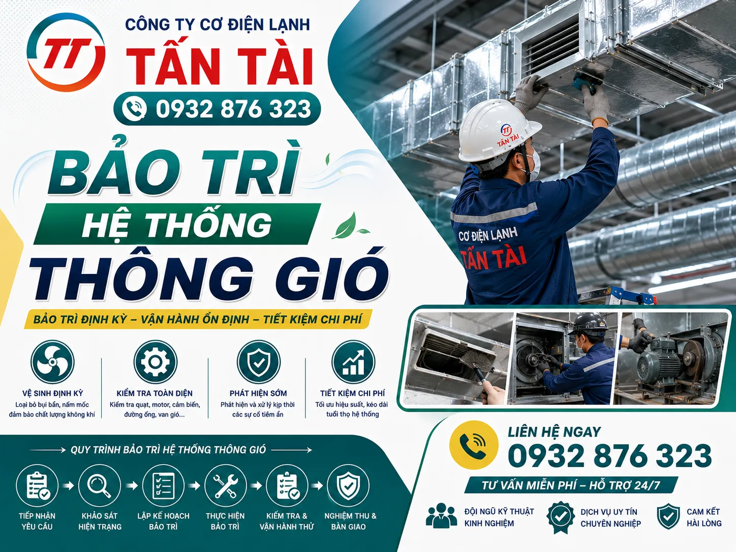 bảo trì hệ thống thông gió