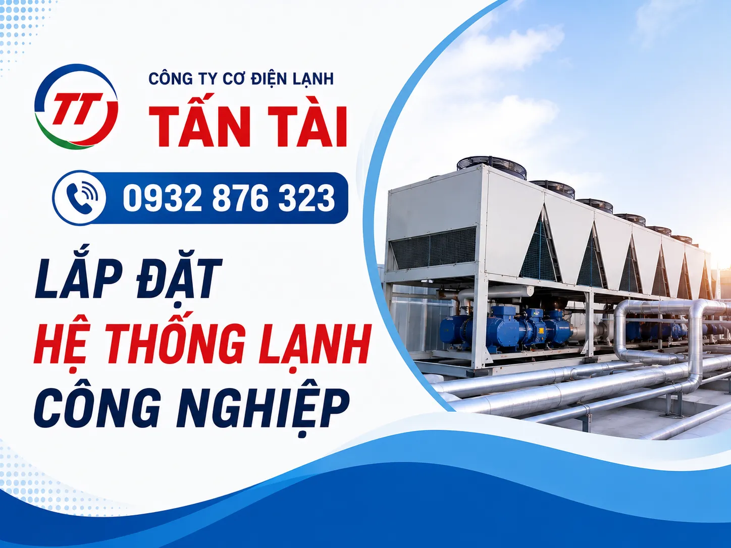 lắp đặt hệ thống lạnh công nghiệp